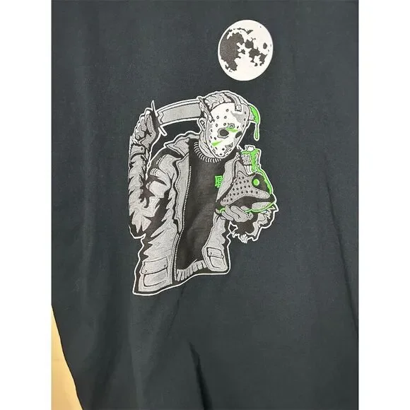 Jason Vorhees Men's M Black Friday 13th Graphic T-Shirt Short Sleeve - Picture 3 of 3